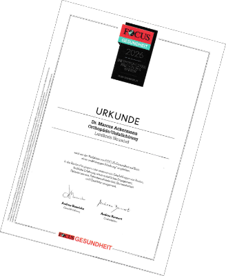Focus Urkunde Dr. Ackermann